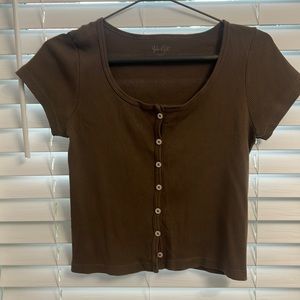 Brandy Melville Brown Top